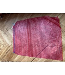 Zsák 50*80 piros szájbekötős 25kg