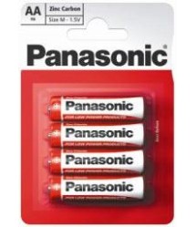 Elem AA Panasonic féltartós 4db/csomag Elem AA Panasonic féltartós 4db/csomag
