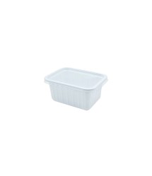 Ételes doboz tetővel 1000ml fehér,szögletes Ételes doboz tetővel 1000ml fehér,szögletes
