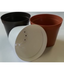 Virágcserép 27cm terrakotta