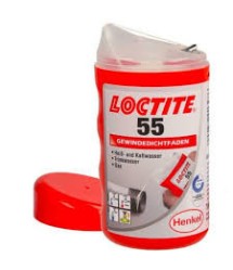 Teflonzsinór Loctite55 160m Teflonzsinór Loctite55 160m