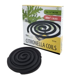 TRIXLINE citronella fustölő spirál 10db-os csomag