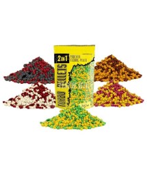 CARP ZOOM 2in1 Gyors oldódású pellet - Ananász-banán 3mm (500g) (cz4853)
