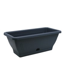 Dísz balkonláda+alj 40cm antracit Dísz balkonláda+alj 40cm antracit