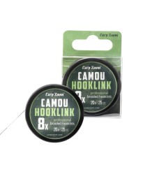 Carp Zoom Camou 8X előkezsinór, 20 m, 35 lb, terepmintás (cz0007) Carp Zoom Camou 8X előkezsinór, 20 m, 35 lb, terepmintás (cz0007)