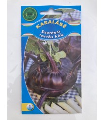 Szentesi tartós kék karalábé vetőmag, 0,8g Szentesi tartós kék karalábé vetőmag, 0,8g