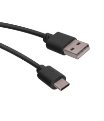 Töltőkábel USB A - C 100cm fekete Töltőkábel USB A - C 100cm fekete
