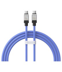 Töltőkábel USB A - C 100cm kék Töltőkábel USB A - C 100cm kék