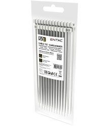 Kábelkötegelő 2,5*150mm fehér 50db/csom. Kábelkötegelő 2,5*150mm fehér 50db/csom.