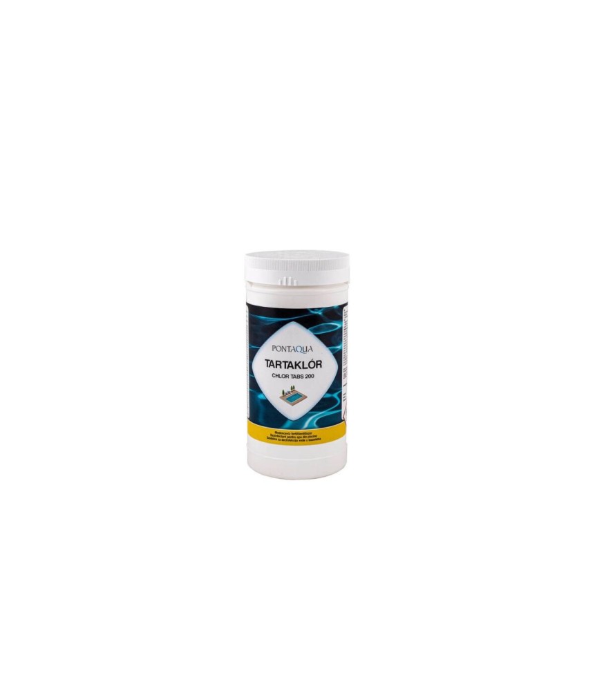 Pontaqua Tartaklór 1kg 200g Tabletta