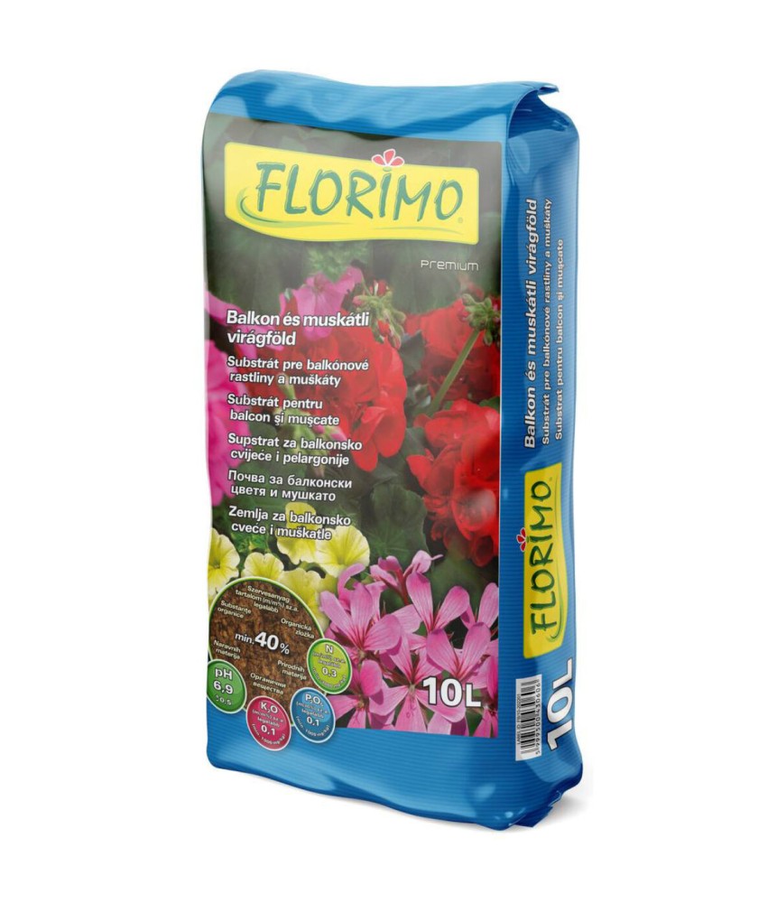 Virágföld Florimo Muskátli 10L Virágföld Florimo Muskátli 10L