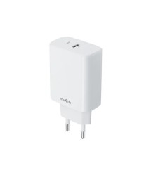 Maxlife töltő PD/QC 20W USB-C+USB fehér Maxlife töltő PD/QC 20W USB-C+USB fehér