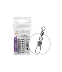Carp Zoom Hordótestű forgó biztonsági kapoccsal, #4, 10 db (cz0879)