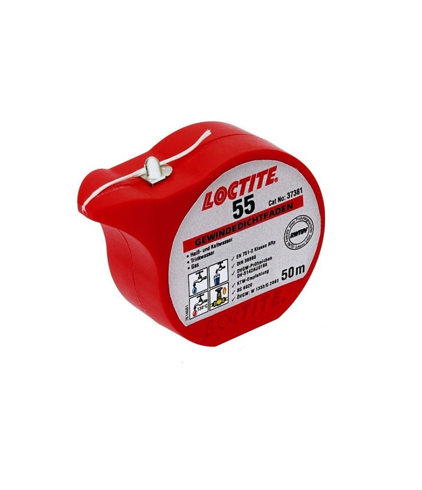 Teflonzsinór Loctite55 50m Teflonzsinór Loctite55 50m