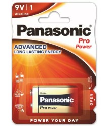 Elem Panasonic 9V tartós Elem Panasonic 9V tartós