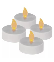 XWATT led teamécses fehér 3,7*4 cm közepes XWATT led teamécses fehér 3,7*4 cm közepes