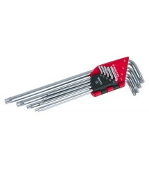 Torx kulcs készlet Festa CrVa hosszú 9r. T10-T50